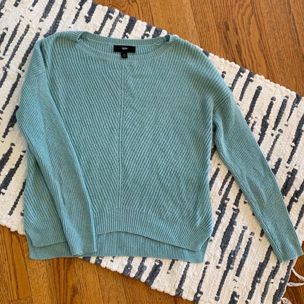 mint crew neck sweater